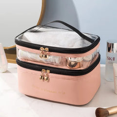 Double Layer Makeup Bag