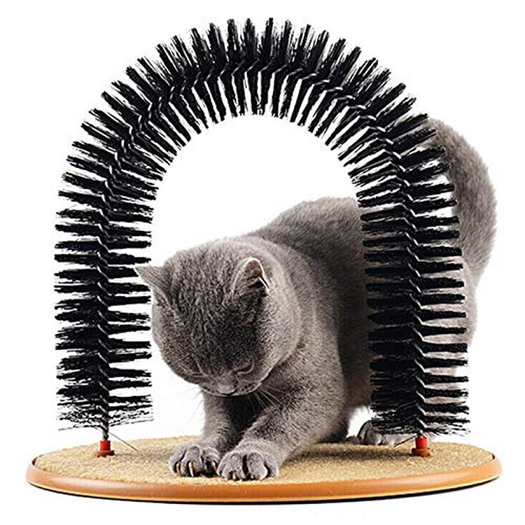 Cat Toy Scratching Massage Brush Comber Hair Cleaning