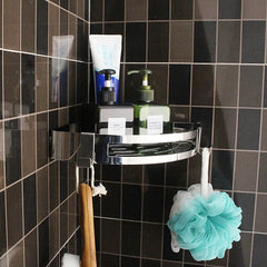 Stainless Steel Punch-Free Bathroom Shelf