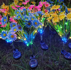 Solar LED Flower Stake Lights, Outdoor Yard Decor