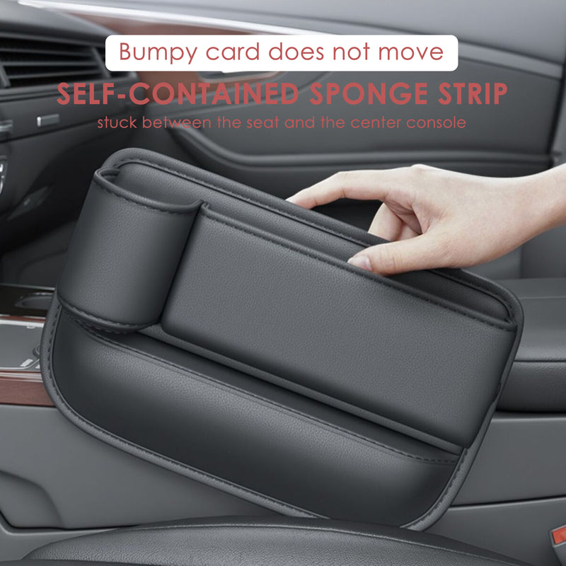 Multifunctional Car Seat Gap Organizer with Phone & Cup Holder