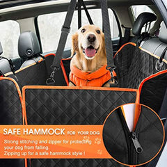 Waterproof Pet Car Mat, Rear Seat Protective Cover