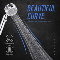 High Pressure 360° Adjustable Water-Saving Shower Head