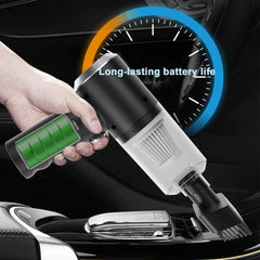 120W Cordless Handheld Vacuum - Portable for Car & Home