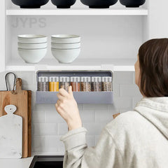 -Adhesive Spice Organizer Rack-Adhesiv