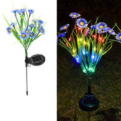 Solar LED Flower Stake Lights, Outdoor Yard Decor