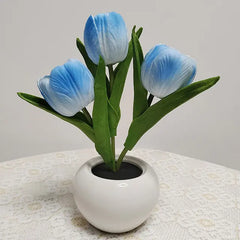 LED Tulip Flower Pot Lamp