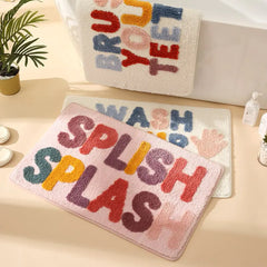 Slip Microfiber Bath Mat,