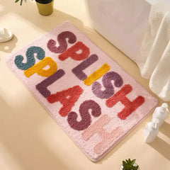 Slip Microfiber Bath Mat,