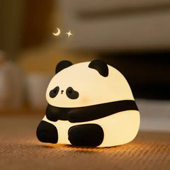 Cute LED Night Light, Silicone Sheep/Panda/Rabbit