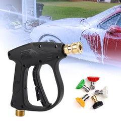 1/4 High Pressure Washer Gun 4000 PSI Foam Spray Wand with Nozzle