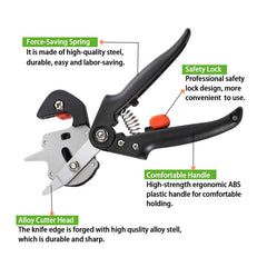 Garden Grafting Knife & Pruning Shears Tool Kit