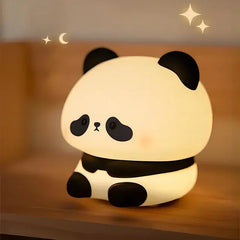 Cute LED Night Light, Silicone Sheep/Panda/Rabbit