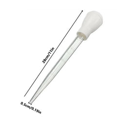 2pcs Heat Resistant BPA Free Turkey Baster, 30ML