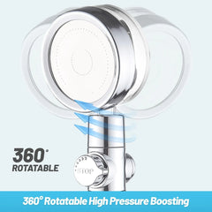 High Pressure 360° Adjustable Water-Saving Shower Head