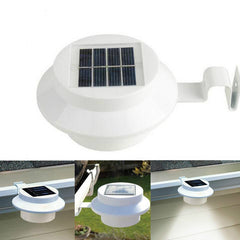 Waterproof Solar Garden Wall Light, 3 LED, IP65