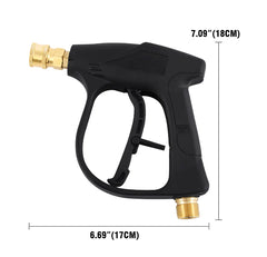 1/4 High Pressure Washer Gun 4000 PSI Foam Spray Wand with Nozzle